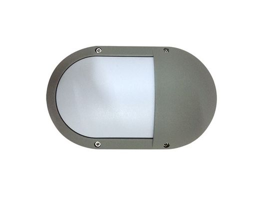 ประเทศจีน PF 0.9 CRI 80 Corner Bulkhead Outdoor Wall Light For Bathroom Milky PC Cover ผู้ผลิต
