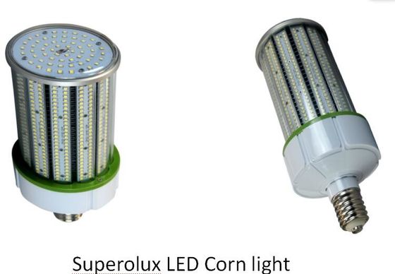 ประเทศจีน Indoor / Outdoor 6063 Aluminum IP64 120W 150W Led Corn Lamp E40 / E39 ผู้ผลิต